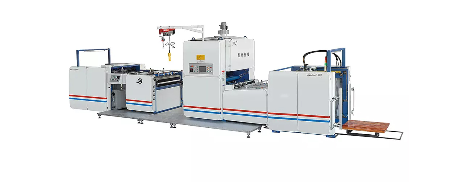 QLFM-1100B Industrial Automatic Paper-Plastic Laminating Machine